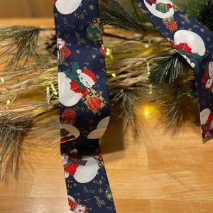 Christmas Snowman Handmade Hair Scarf Gold Metallic BUNDLE and Save 3/$25